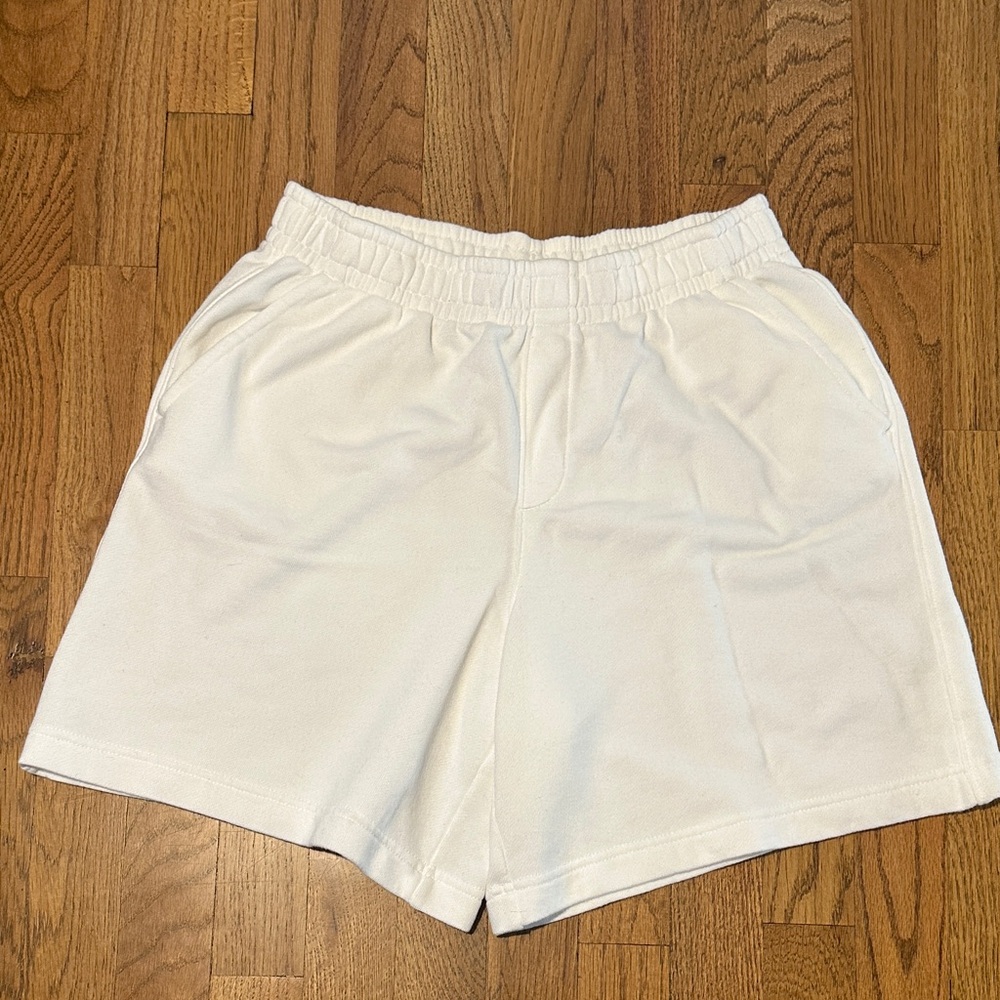White Aerie Sweat Shorts